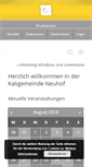 Mobile Screenshot of nhf.de